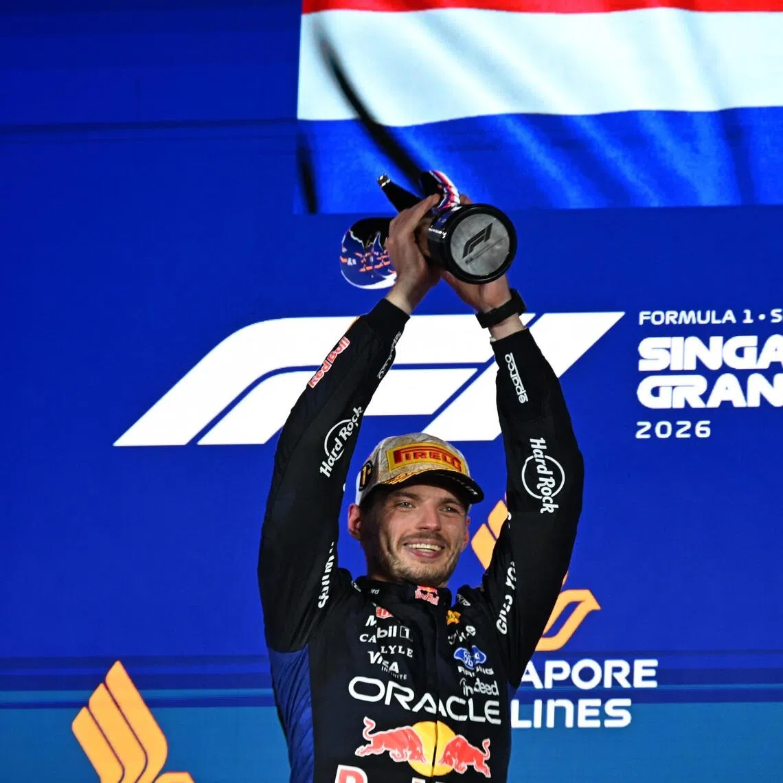 Max Verstappen won the 2026 Singapore Grand Prix.