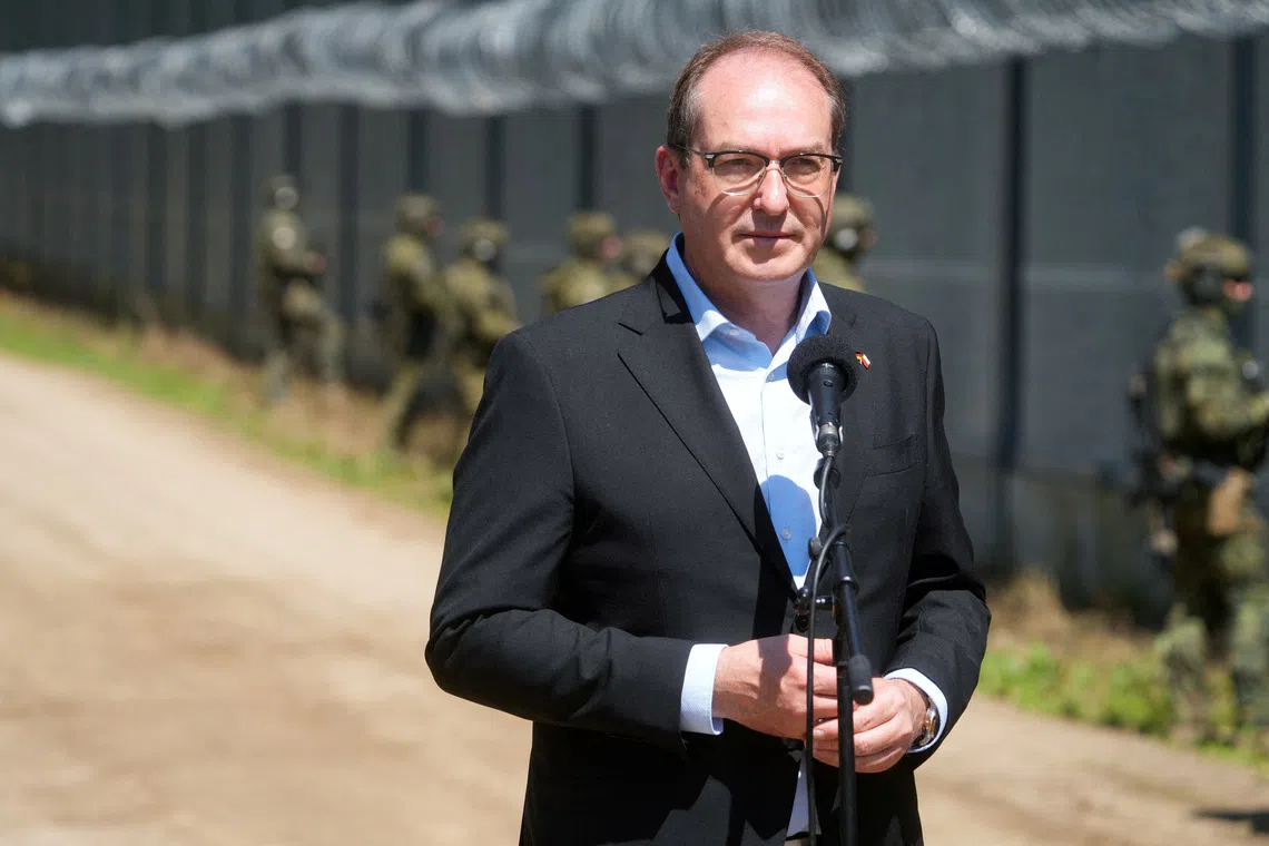 Germany will look to revise an aviation security law to allow the nation's armed forces to get involved to possibly shoot down drones, said Interior Minister Alexander Dobrindt.