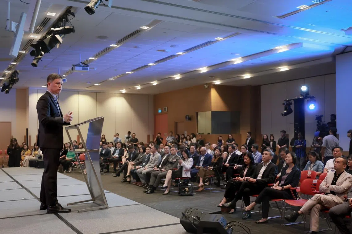 Education Minister Chan Chun Sing said higher learning institutions will provide more information on bite-sized courses that they offer.