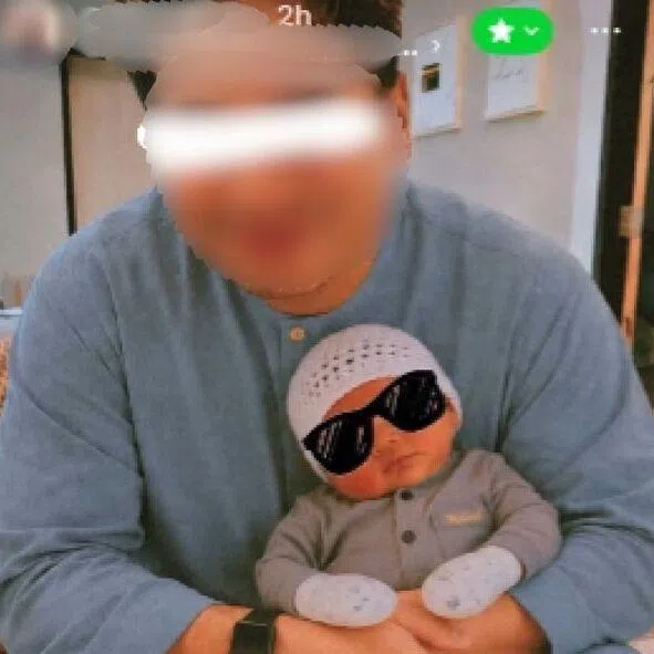 Luke said the images shared by the woman, Siti, looked like they were created using artificial intelligence. 