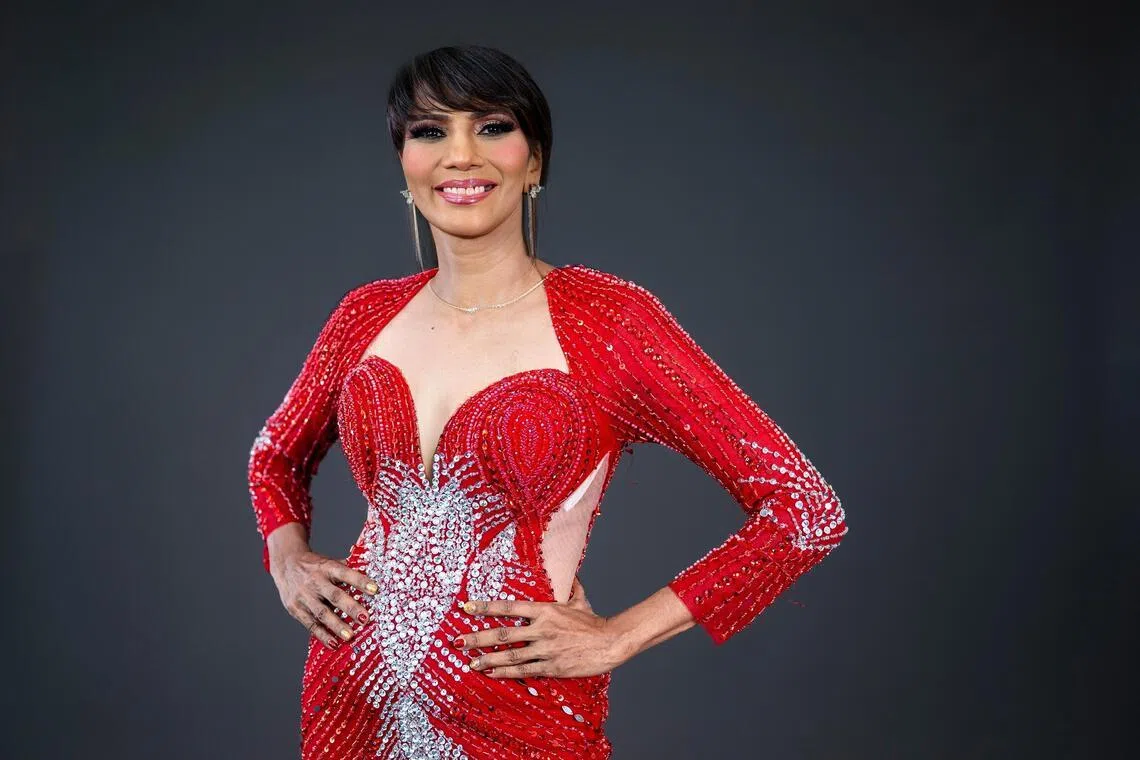 Ms Devika S.P. Maruthanayagam, a sem-finalist in the Miss & Mrs ASEAN beauty pageant, has Parkinson's disease. 