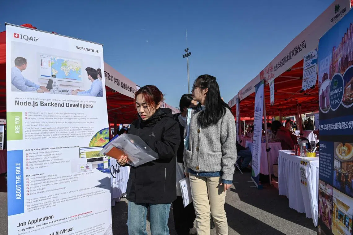 Unemployment is one of several challenges now facing China’s economy.