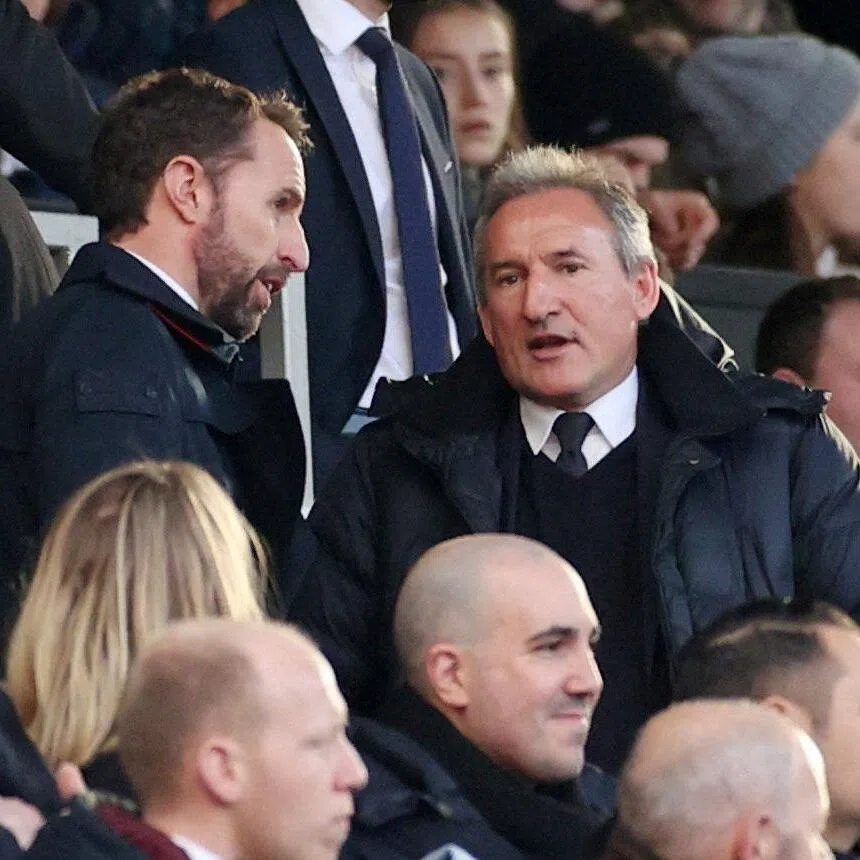 Gareth Southgate (left) has not managed since quitting as England boss after Euro 2024.