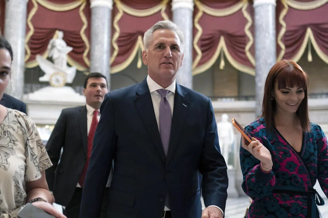 House Speaker Kevin McCarthy can afford to lose support from no more than four of his 222 Republican members, if he is to pass the debt ceiling Bill.