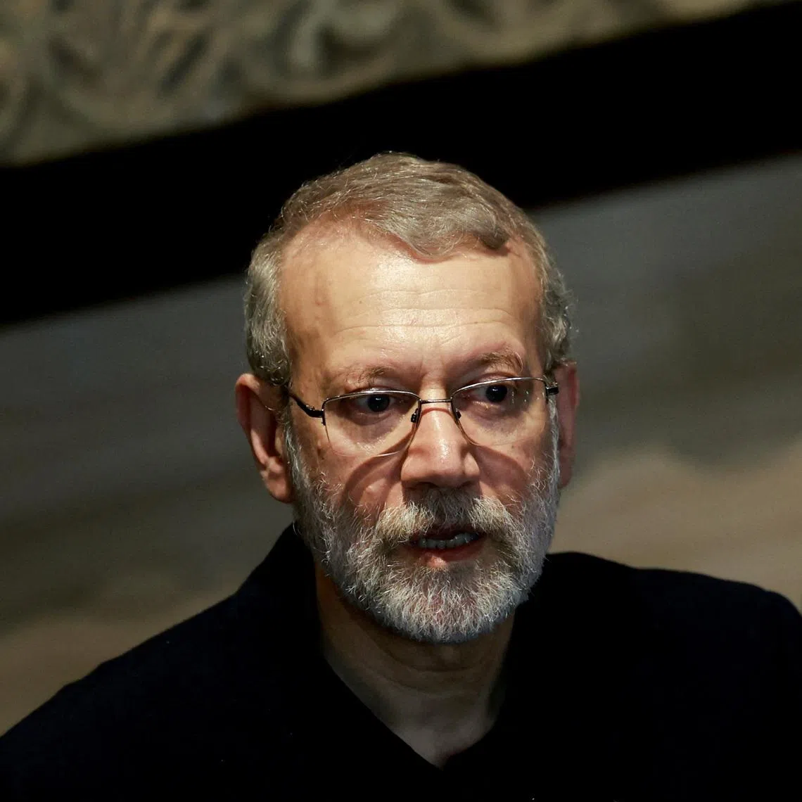 If his death is confirmed, security chief Ali Larijani (above) will be the most senior Iranian official to be killed after Iran’s former supreme leader, Ayatollah Ali Khamenei.