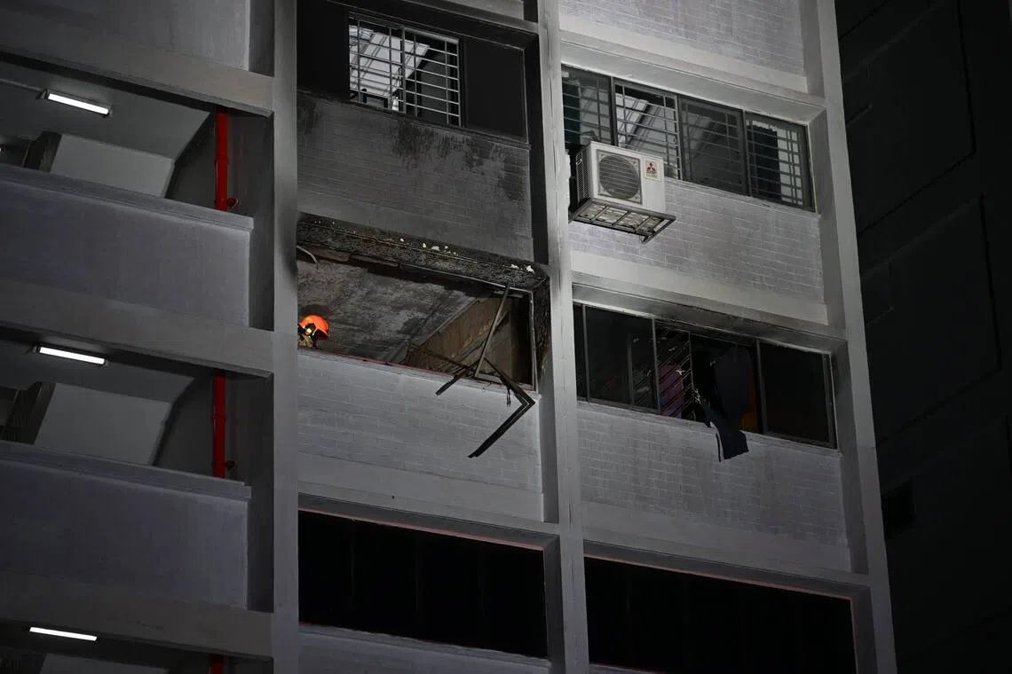 Three of the victims were taken to Singapore General Hospital and two to Tan Tock Seng Hospital.