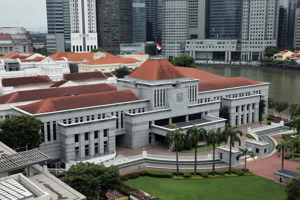 CMG20250414-KwongKC02/ 邝启聪/ The Parliament House, Singapore River, city skyline /treasury 100 hill street