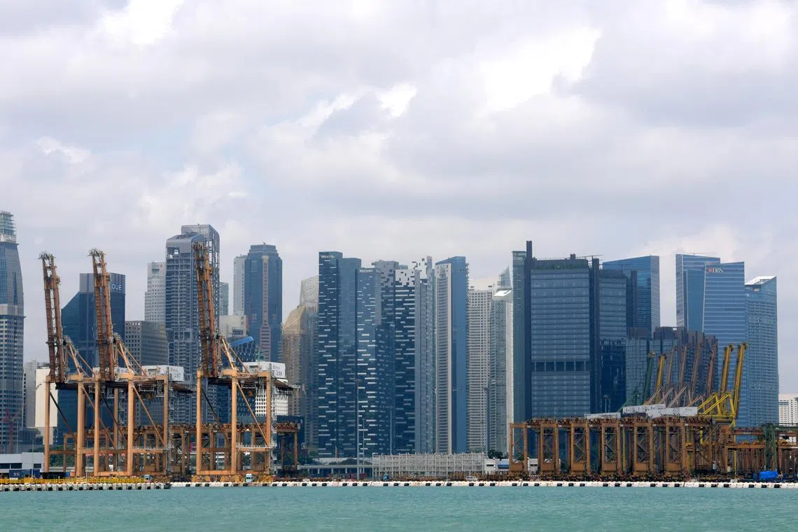 Singapore is the second busiest container port in the world and the largest transhipment hub.