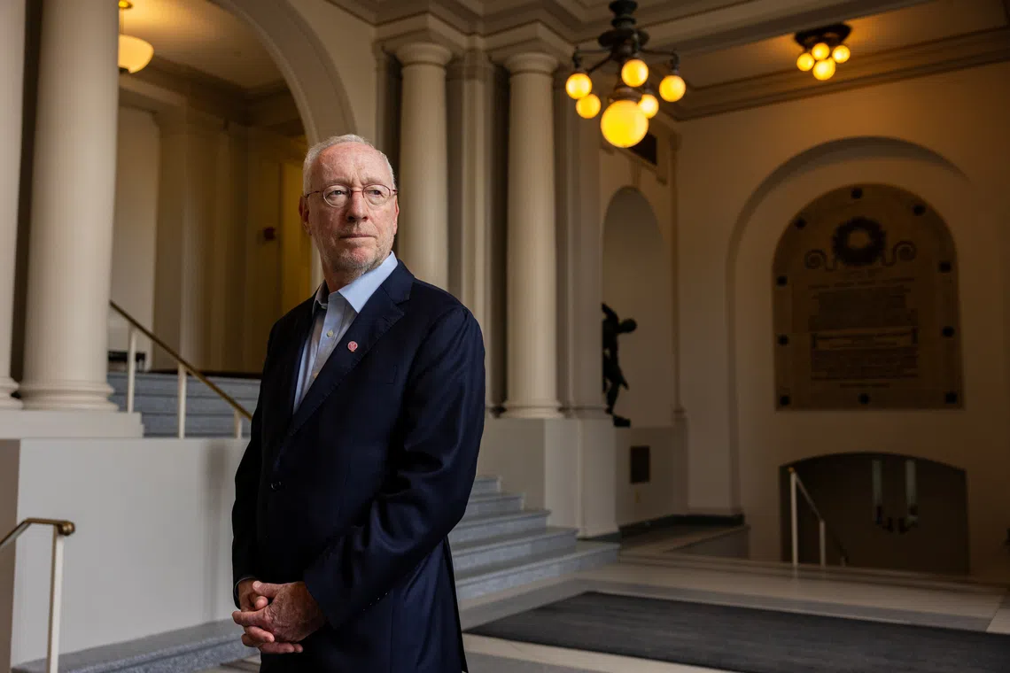 Members of the Cornell Faculty Senate questioned Michael Kotlikoff over how the Ivy League school has responded to sexual-assault allegations.