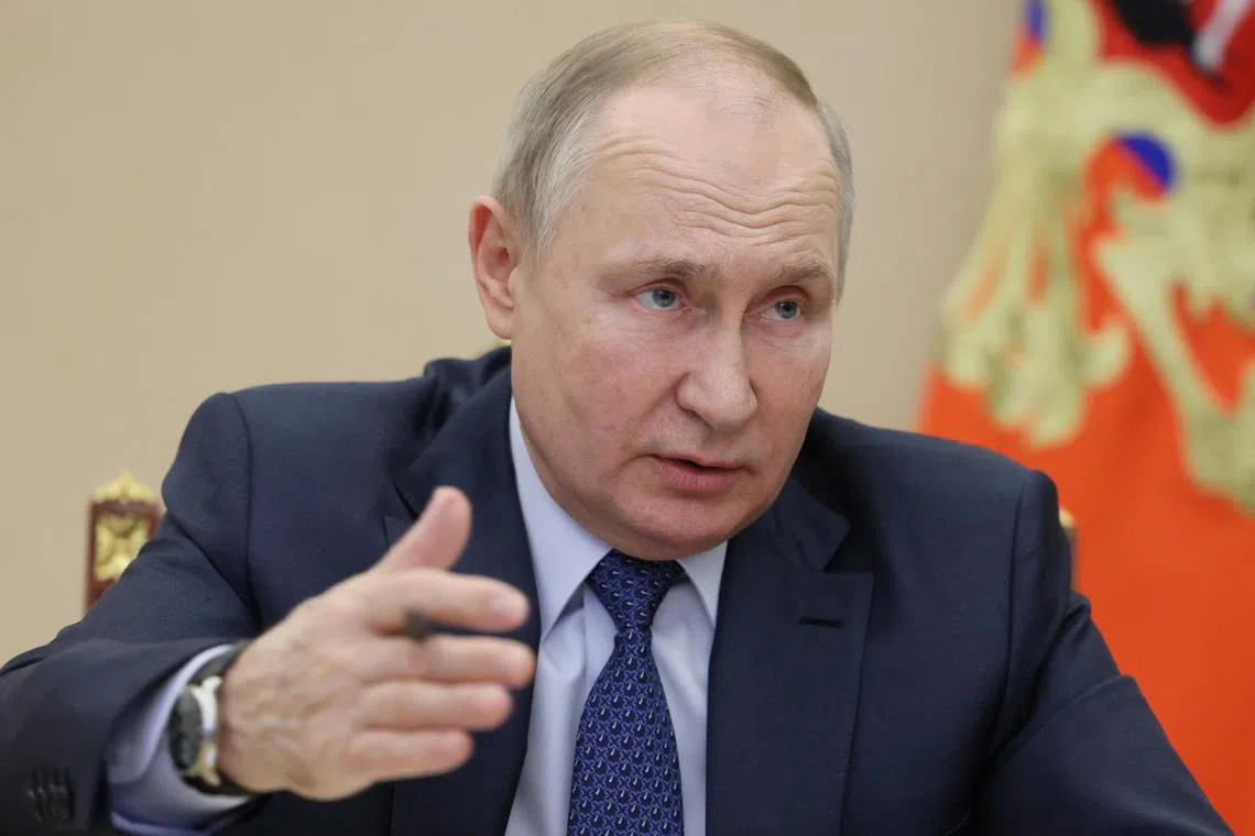 Russian President Vladimir Putin has previously hinted at the use of small “tactical” nuclear weapons in his war in Ukraine.