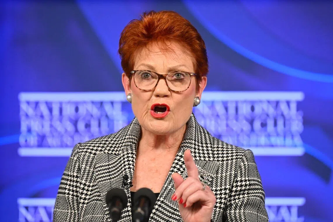 Australia must be ‘monocultural’, says One Nation leader Hanson