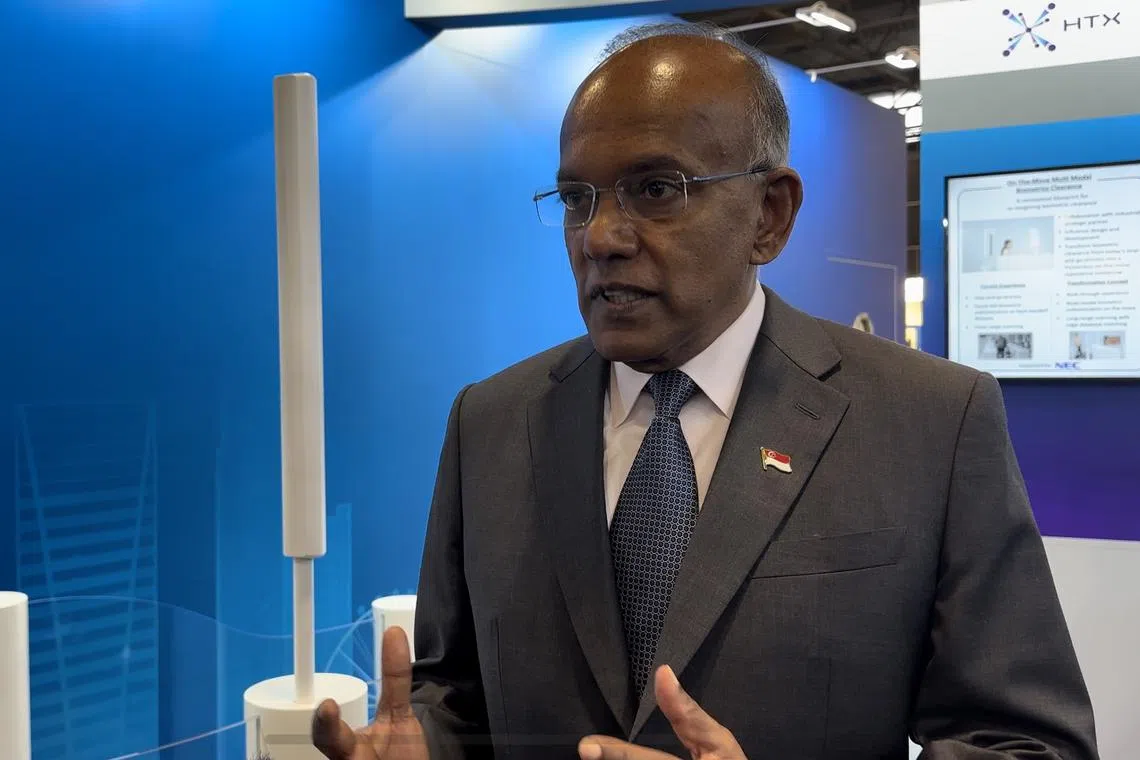 Law and Home Affairs Minister K. Shanmugam was in France to attend Milipol Paris 2023, one of the largest homeland security exhibitions in the world.