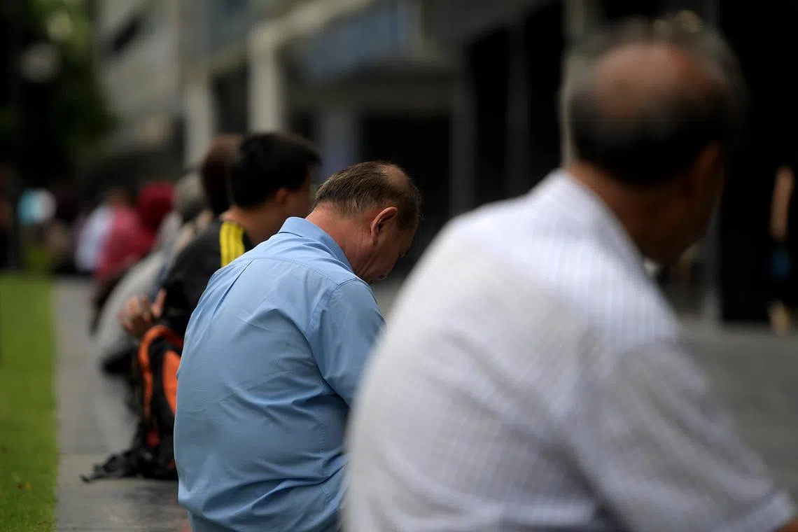 There will be extra help for some older workers who have not built up enough CPF savings for retirement, said PM Lee.