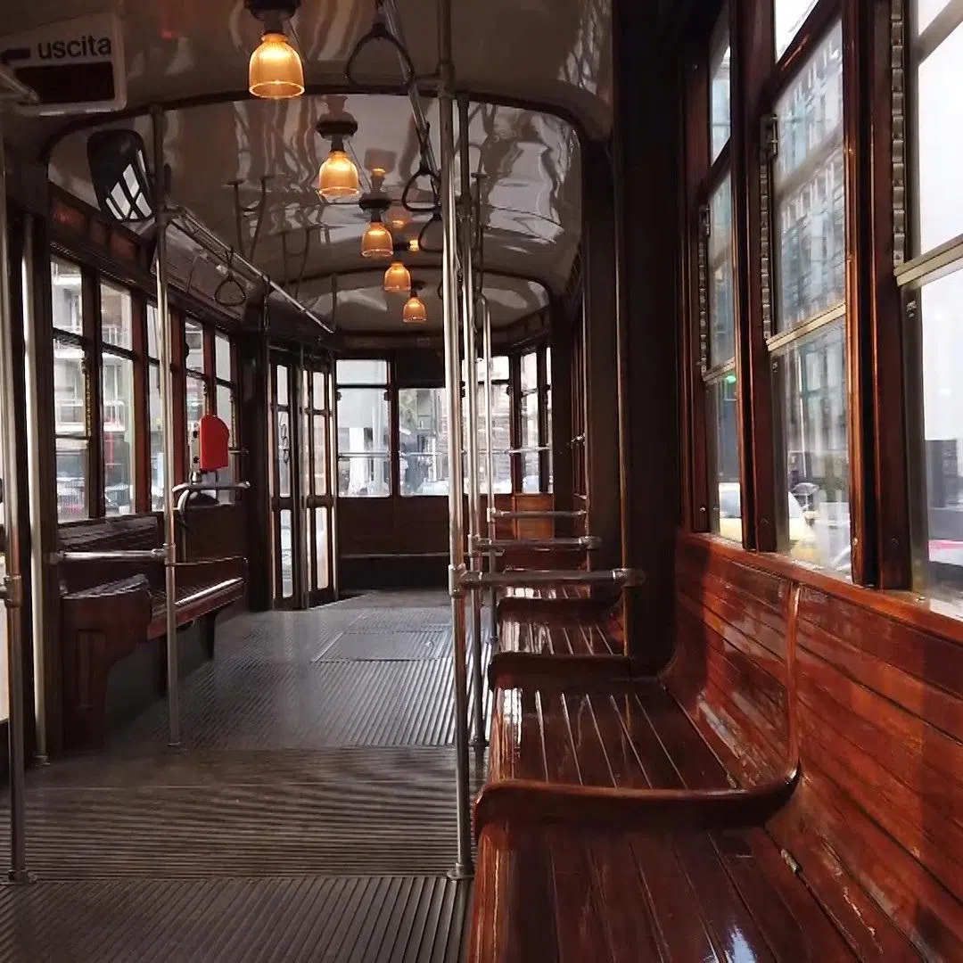 The case came to light after a woman on a Milan tram spotted an off-duty driver viewing phone images of women filmed on public transport.