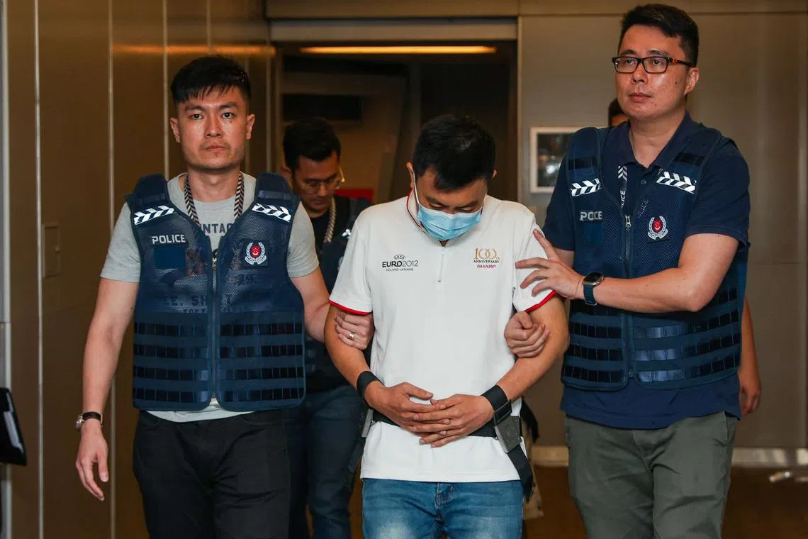 Two men aged 26 and 47 linked to malware scams against Singaporeans since June 2023 have been extradited from Malaysia and will be charged on June 15. 