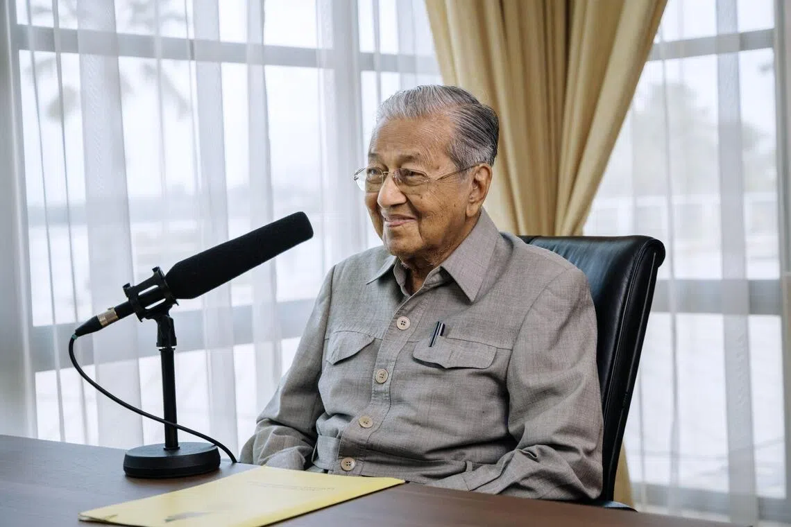 Dr Mahathir said he was puzzled by reports quoting Mr Azam that Malaysia was working with foreign authorities, particularly those in the UK, to examine his assets.