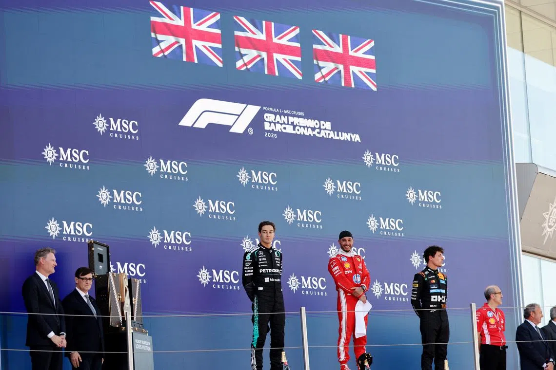 Redemption in Rosso: Sir Lewis Ends the Drought in Catalunya — image 6