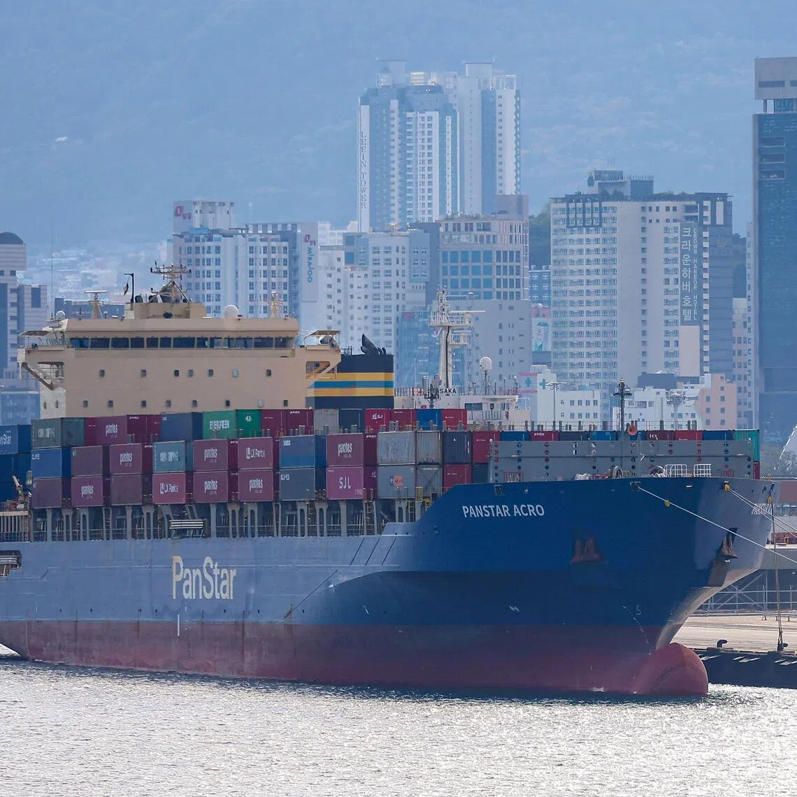 The PanStar Acro returned on Oct 11 after a 50-day voyage that included stops in Felixstowe, Rotterdam and Gdansk.
