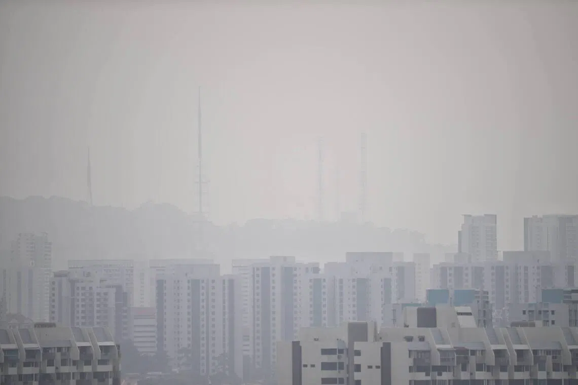 Singapore Air Quality Improves to Moderate Levels After Morning Haze