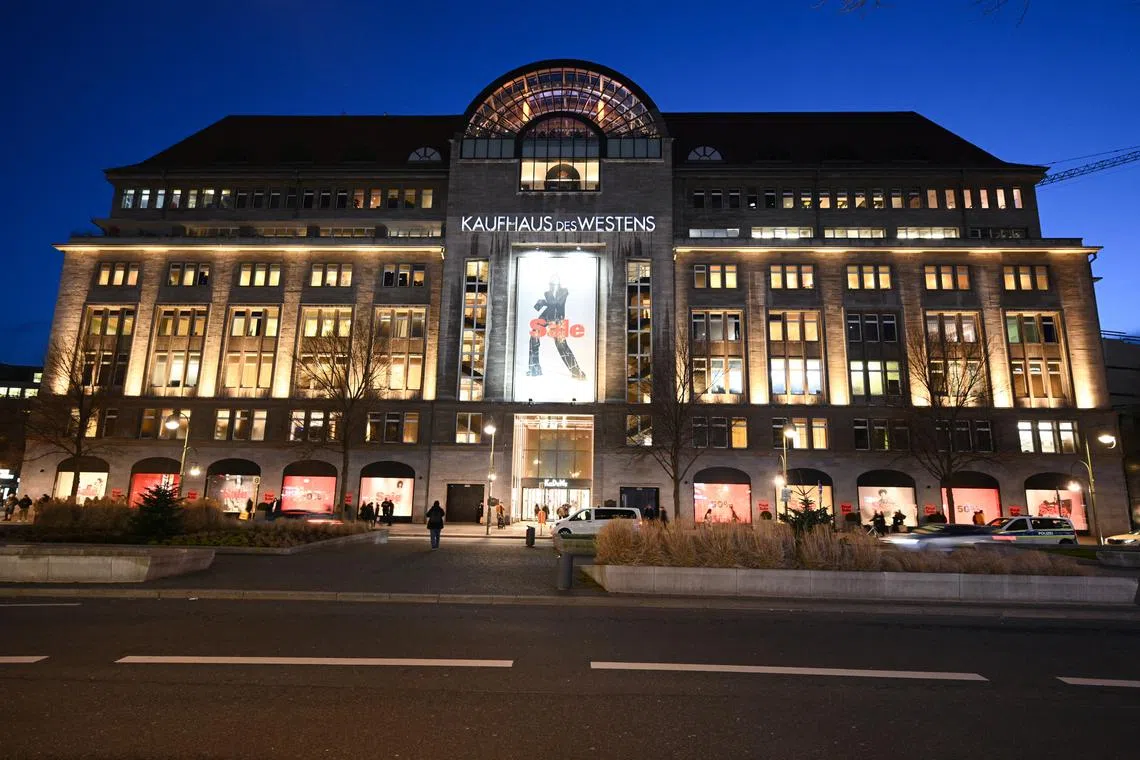 A general view of the department store Kaufhaus des Westens \"KaDeWe\" in Berlin, Germany January 29, 2024. REUTERS/Annegret Hilse/File Photo