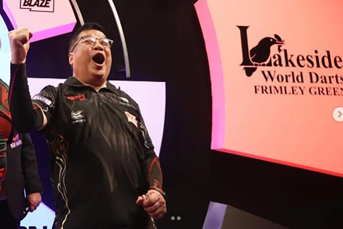 Luke Littler is Tiger Woods of darts: Singapore legend Paul Lim
