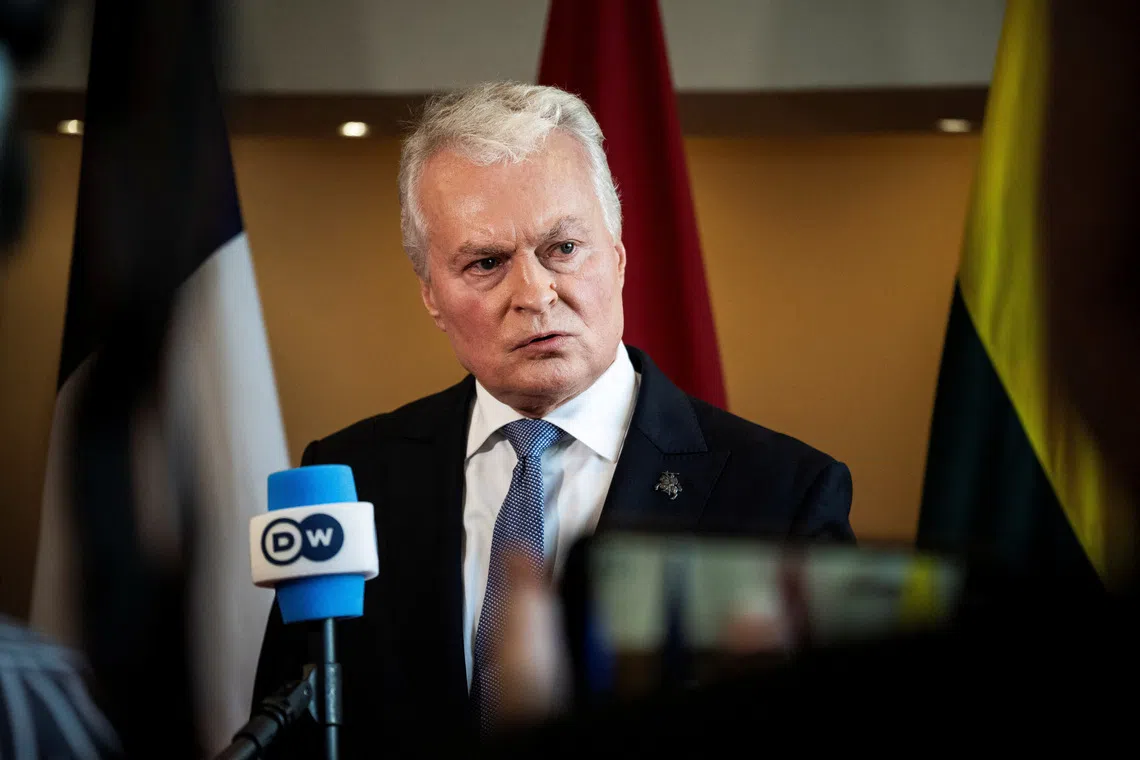 New group of US troops 'on its way' to Lithuania, says the Lithuanian president