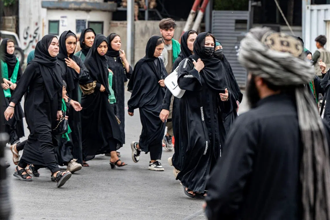 The ICC judges said the Taliban had “severely deprived” girls and women of the rights to education, privacy and family life.