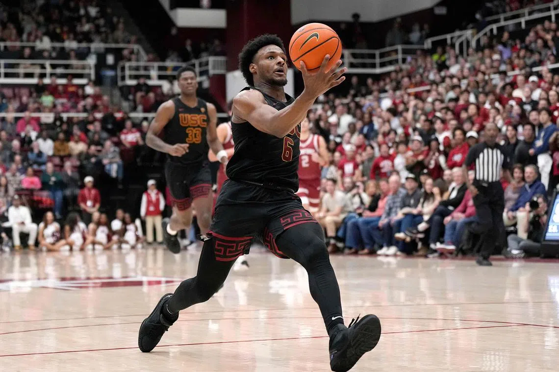 Bronny James survived a health scare when he went into cardiac arrest in July while training.