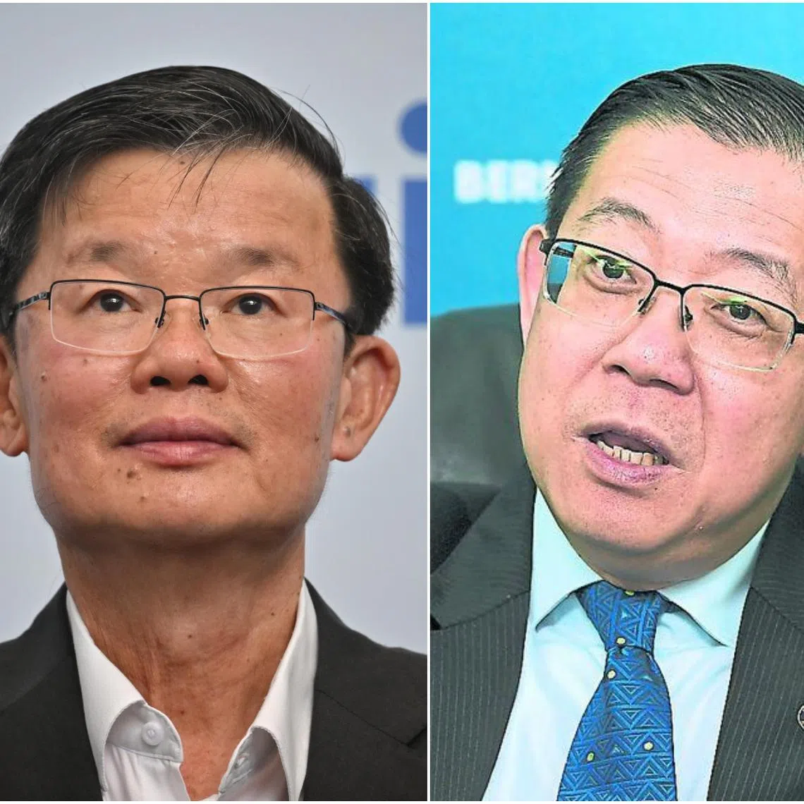 Lim Guan Eng (right), a former finance minister, was among those critical of Mr Chow Kon Yeow in recent weeks.
