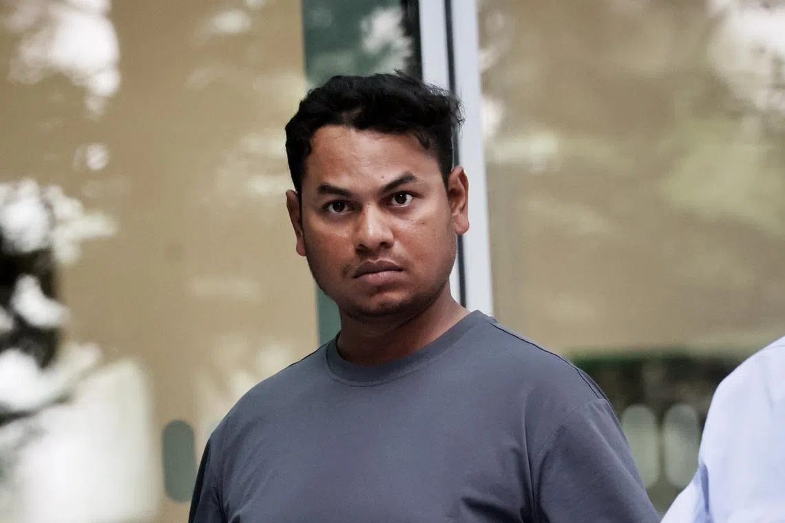 Hossain Toufik had allowed another man to deposit 10 truckloads of waste over two days on a plot of land in Tuas South Way.