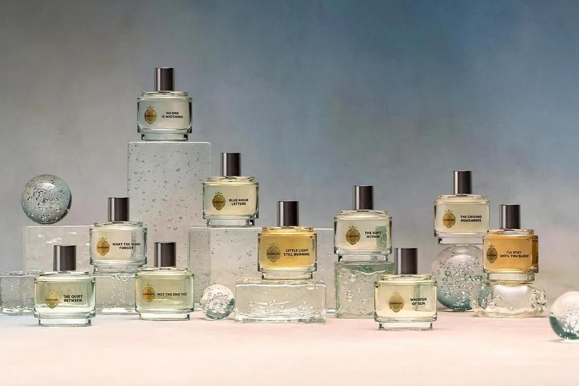 Panpuri’s Care Eau de Parfum range.