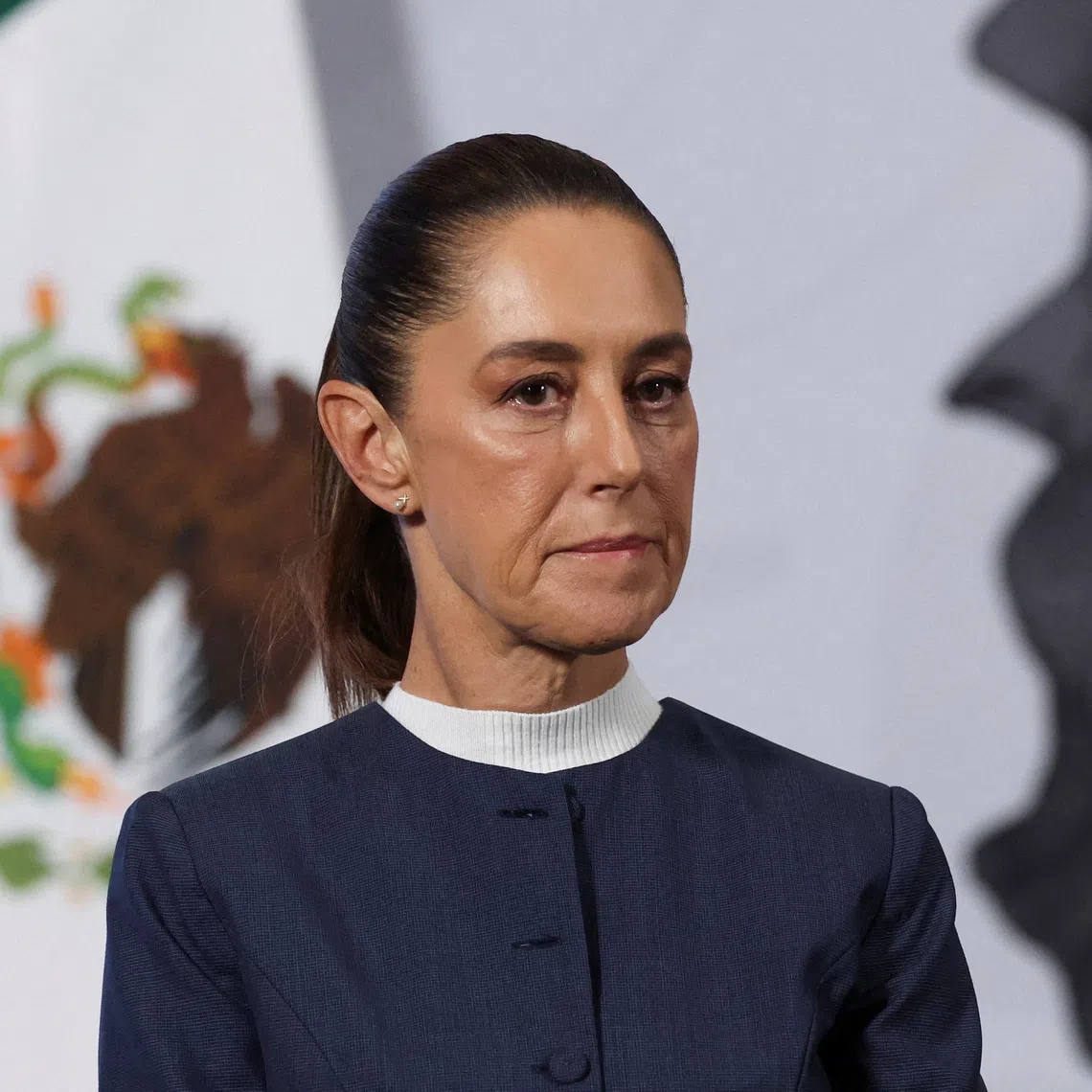Mexico's President Claudia Sheinbaum blasted Mexican newspaper Reforma for publishing images of the man groping her..