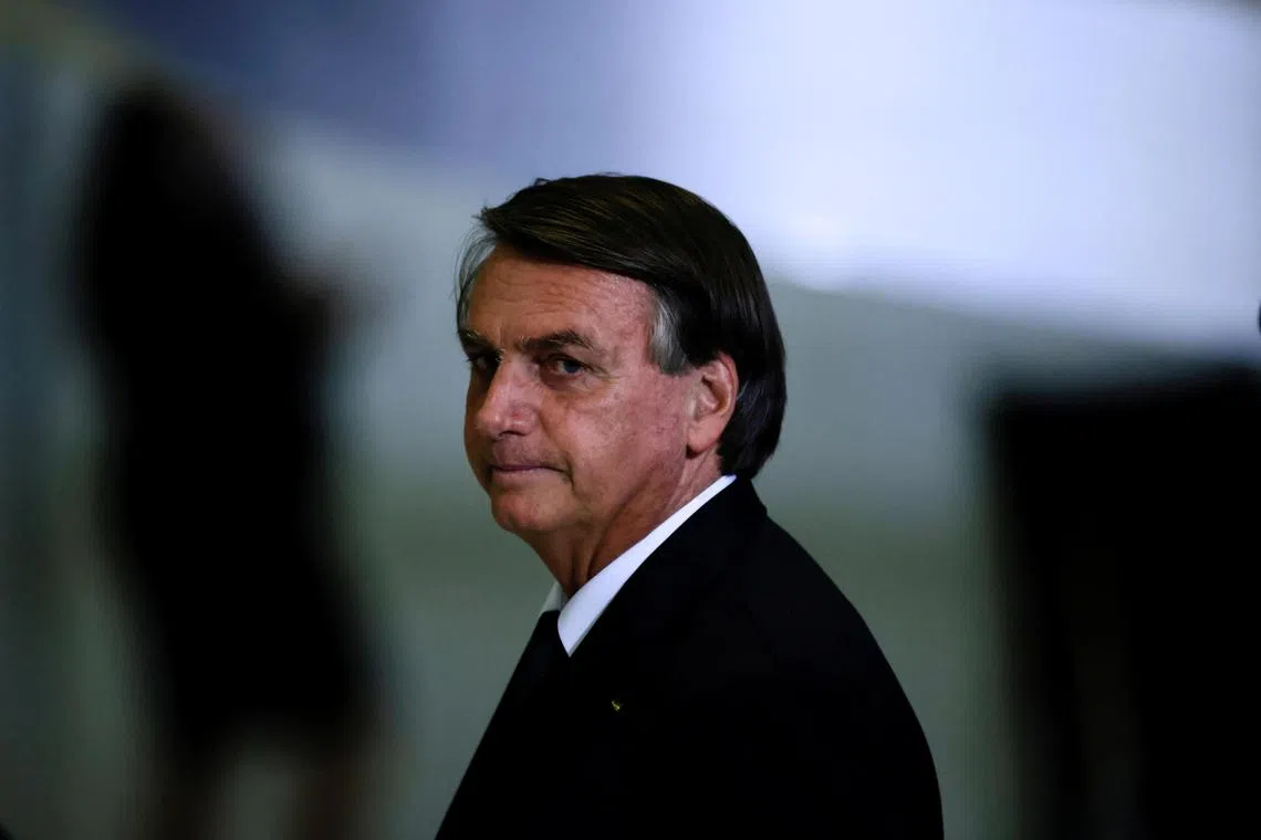 Mr Bolsonaro wants to take some time off to "clear his head" and decide what his next steps will be, said his lawyer.