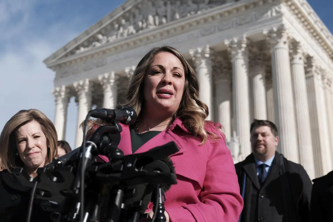 Lorie Smith has said she believes marriage should be limited to opposite-sex couples.