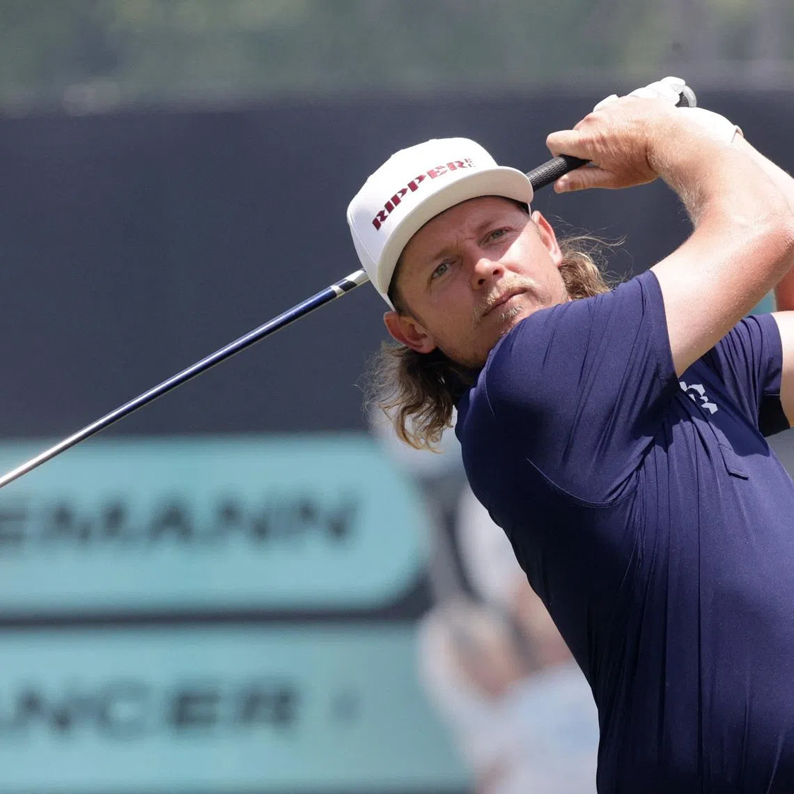 Golf - LIV Golf Mexico - Club de Golf Chapultepec, Mexico City, Mexico - April 16, 2026 Ripper GC's Cameron Smith in action during the first round REUTERS/Henry Romero