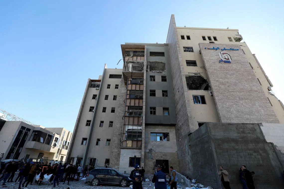 Dr Tedros said hospitals in Gaza have once again become battlegrounds and the health system is under severe threat.
