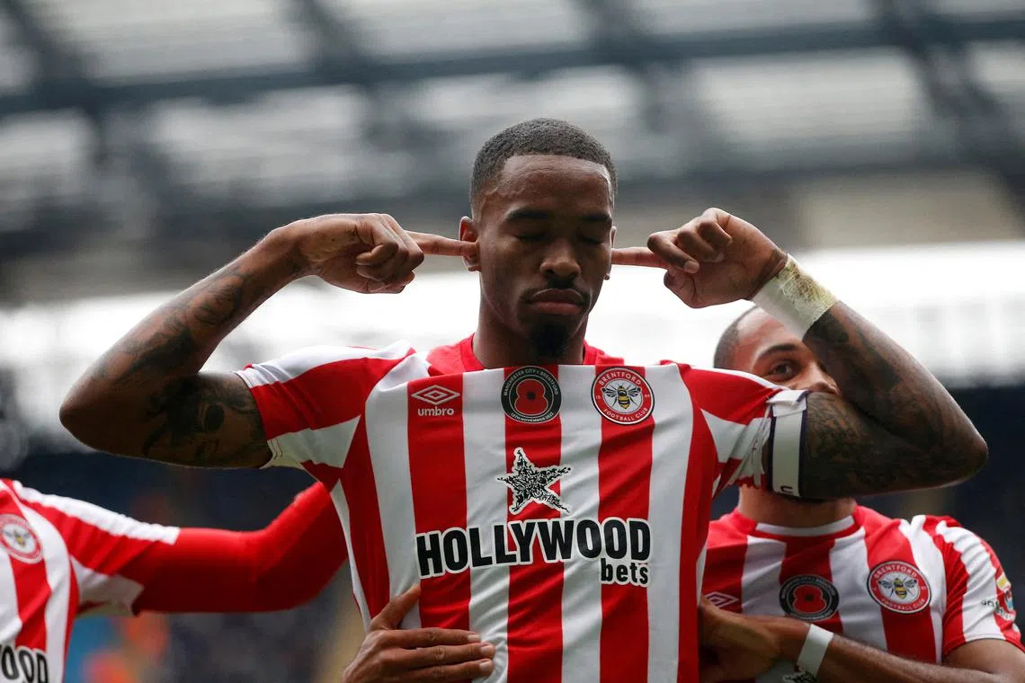 Brentford's Ivan Toney was charged with 232 alleged breaches of the Football Association's betting rules. 