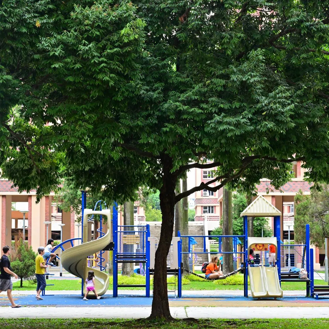 There are around 2,800 public playgrounds in HDB estates and parks in Singapore.