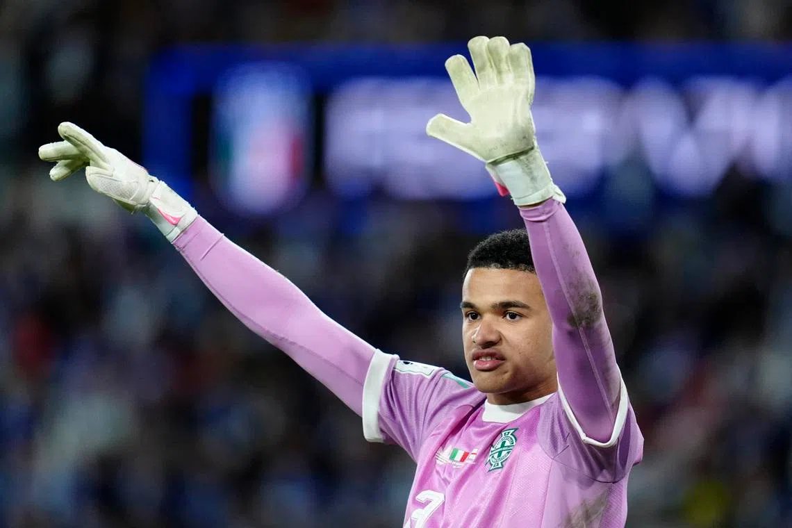 Soccer Football - FIFA World Cup - UEFA Qualifiers - Italy v Northern Ireland - New Balance Arena, Bergamo, Italy - March 26, 2026 Northern Ireland's Pierce Charles during the match REUTERS/Matteo Ciambelli