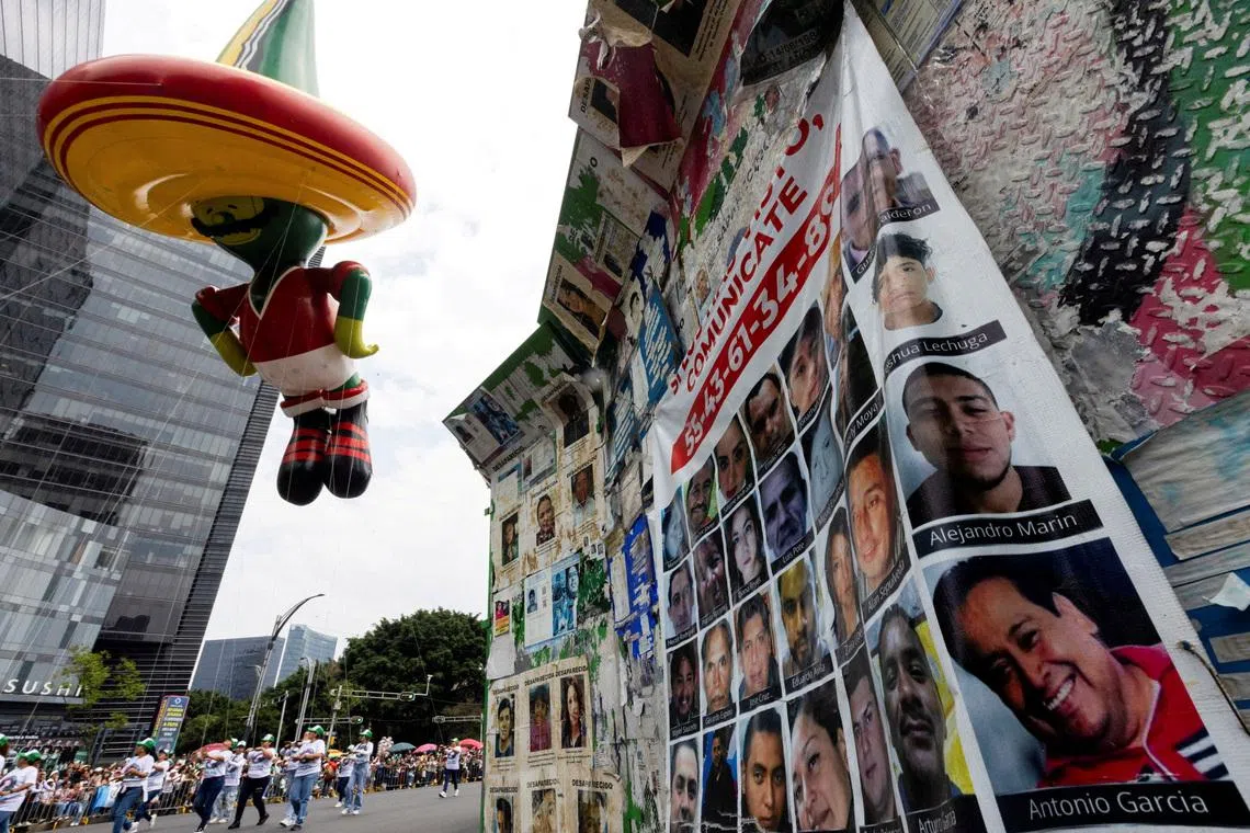 More than 135,000 people are missing in Mexico.