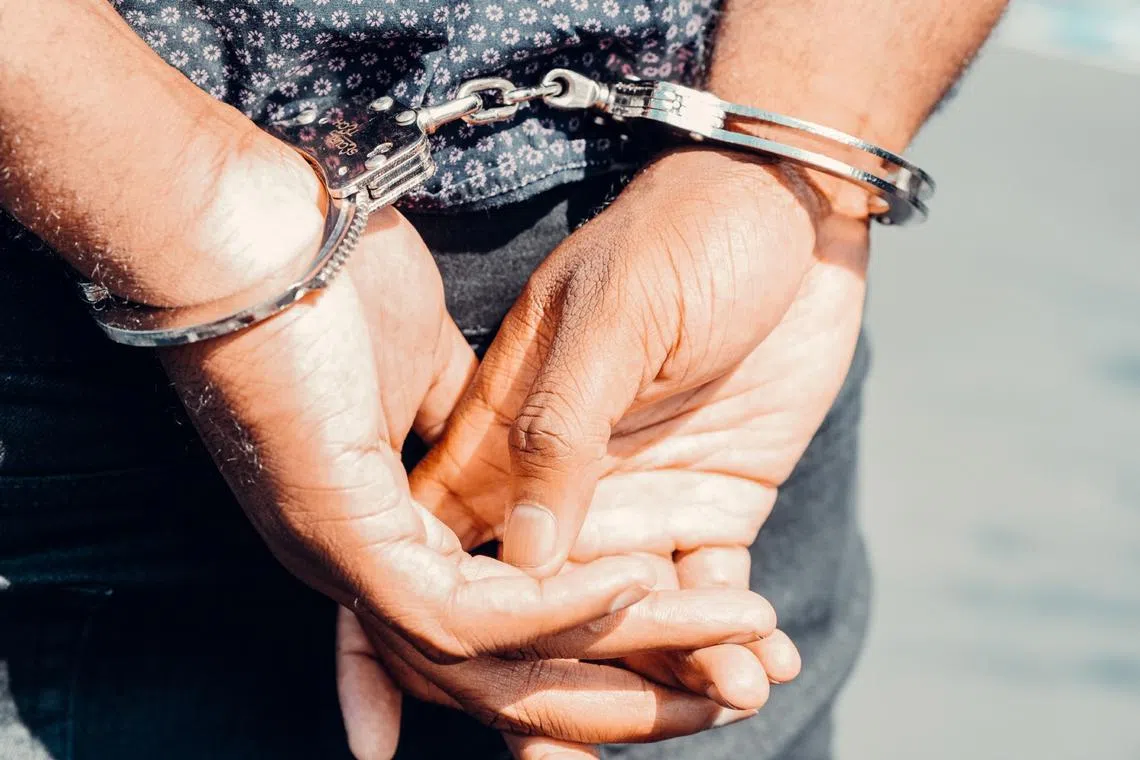 The 36-year-old turned up at the Tapah police station in the capital city of Sarawak on Sunday afternoon.