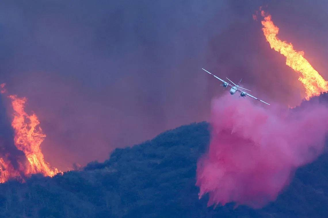 Firefighters in Los Angeles continued to make progress snuffing out fires. 