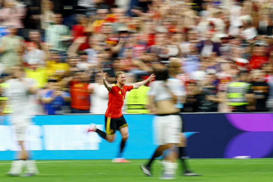 Belgium burst into life at World Cup with De Bruyne's masterclass against New Zealand