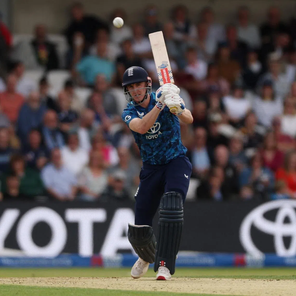Cricket - First One Day International - England v South Africa - Headingley, Leeds, Britain - September 2, 2025 England's Harry Brook in action Action Images via Reuters/Lee Smith