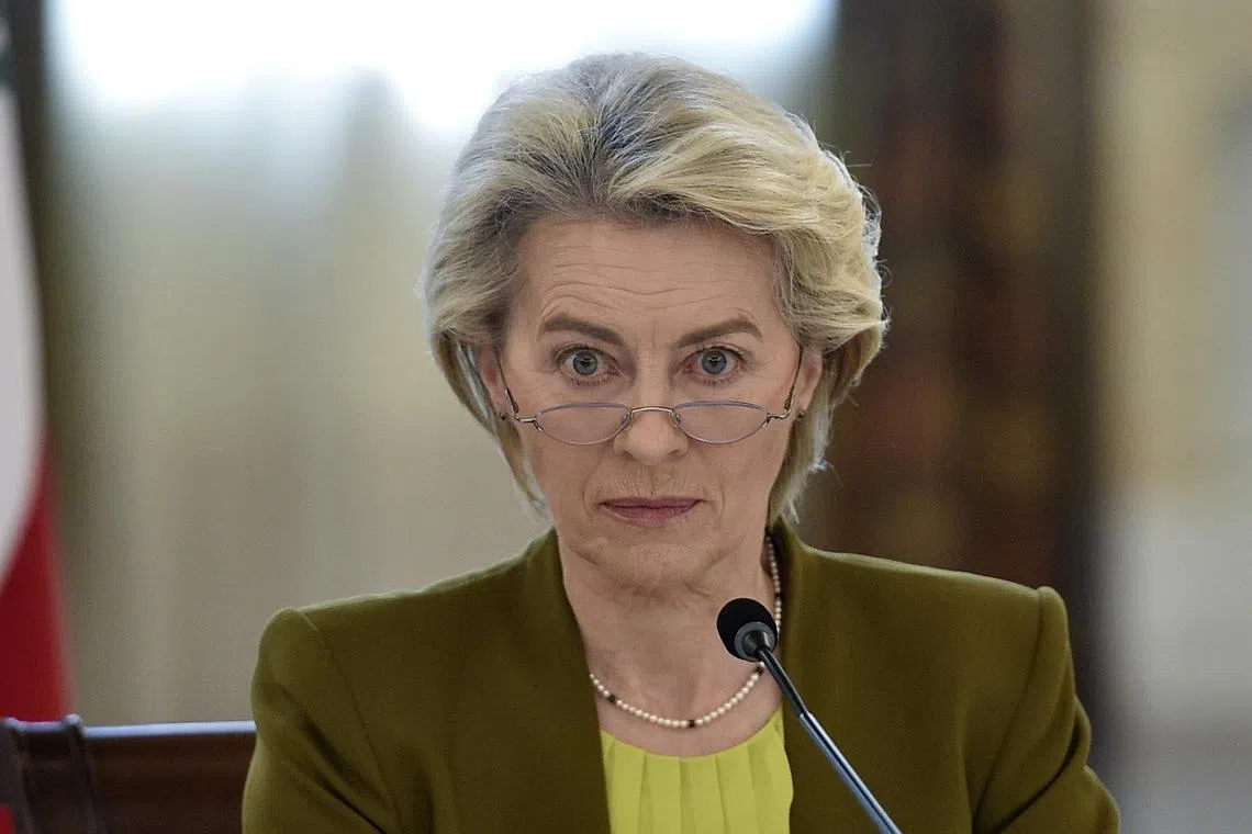 European Commission President Ursula von der Leyen says the EU's position is that it “should derisk its relations, but not decouple from China” – meaning reducing the dependence on Chinese suppliers but not going as far as the United States in penalising or blocking trade streams in key sectors.