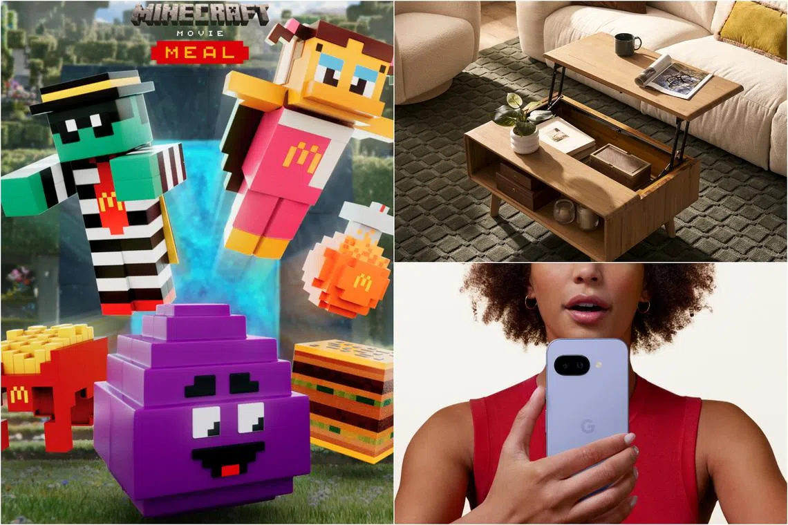 Check out new McDonaldland toys, Google's new smartphone and C
