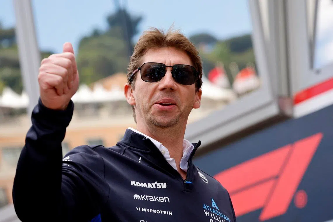 Formula One F1 - Monaco Grand Prix - Circuit de Monaco, Monaco - May 23, 2025 Williams team principal James Vowles arrives ahead of practice REUTERS/Stephanie Lecocq
