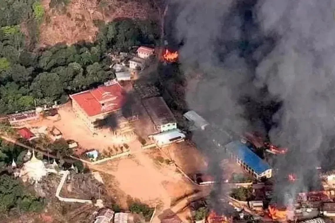 Photo : Karenni Nationalities Defence Force
At least 22 people, including three Buddhist monks, were shot dead at close range in central Myanmar last week, according to a doctor's post-mortem report, in what opponents of military rule say was a massacre of civilians conducted by the army.