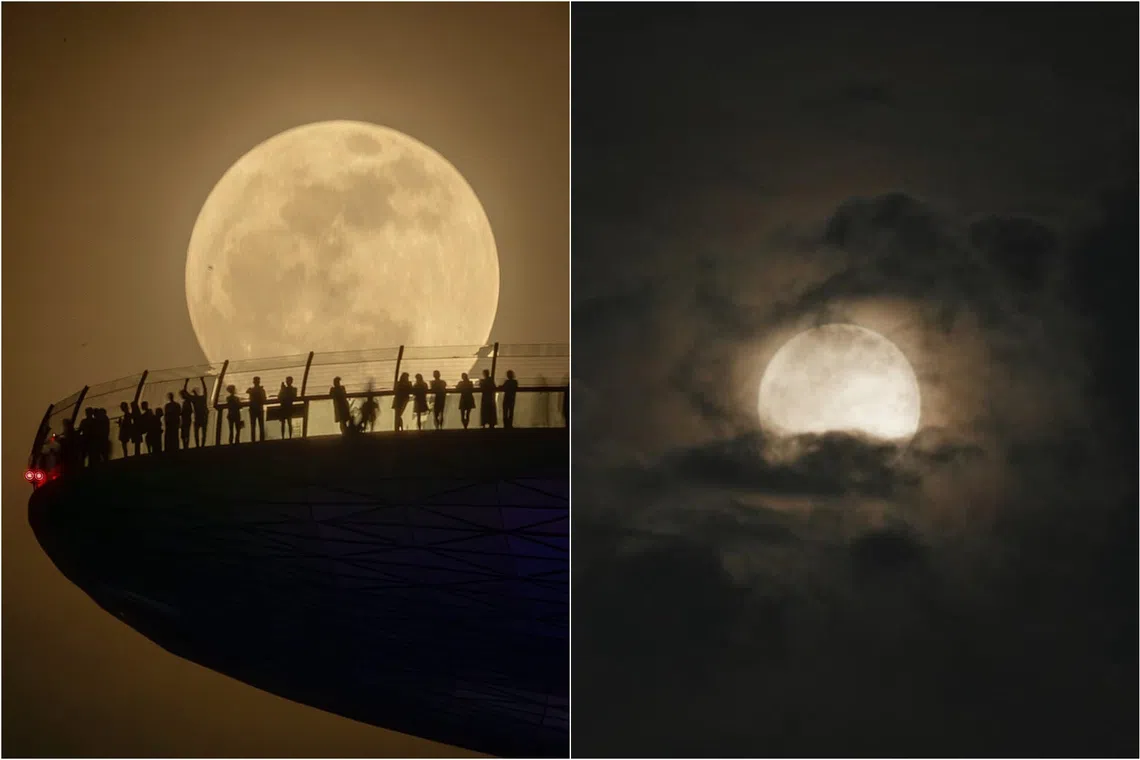The Aug 19 sighting was the first supermoon of 2024 and was also a rare seasonal blue moon.