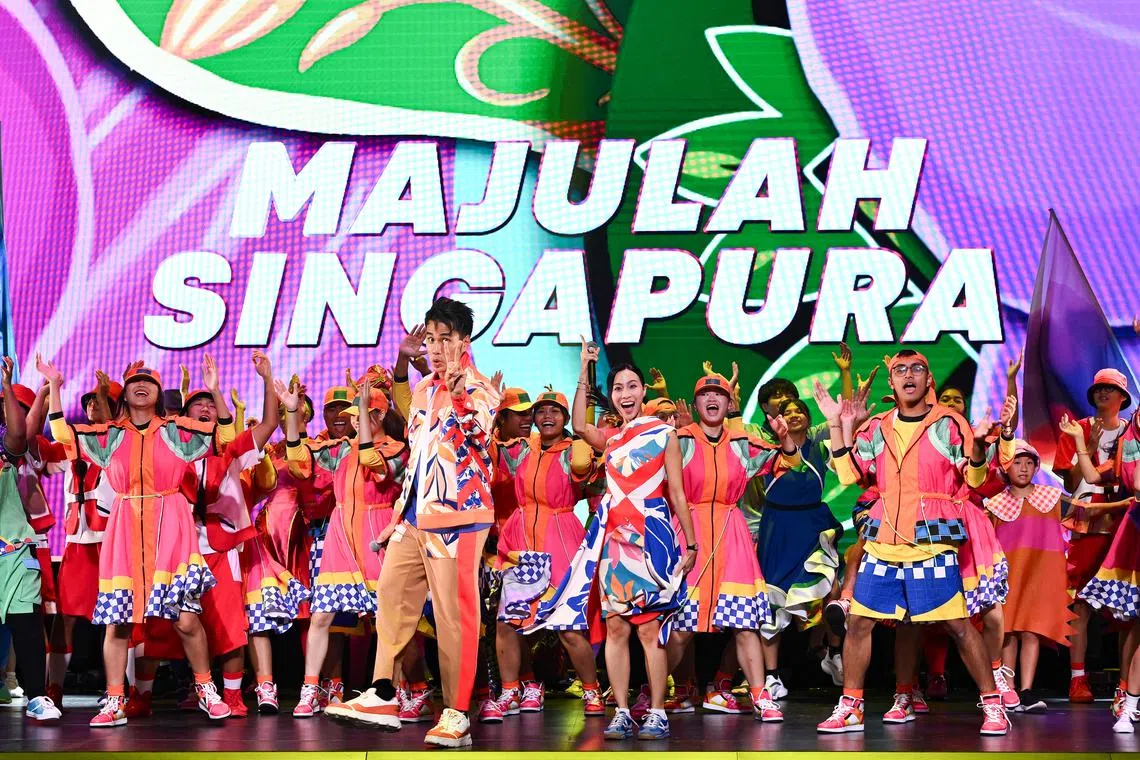 The show itself is divided into four acts, each inspired by words and lines from the National Anthem, Majulah Singapura. 